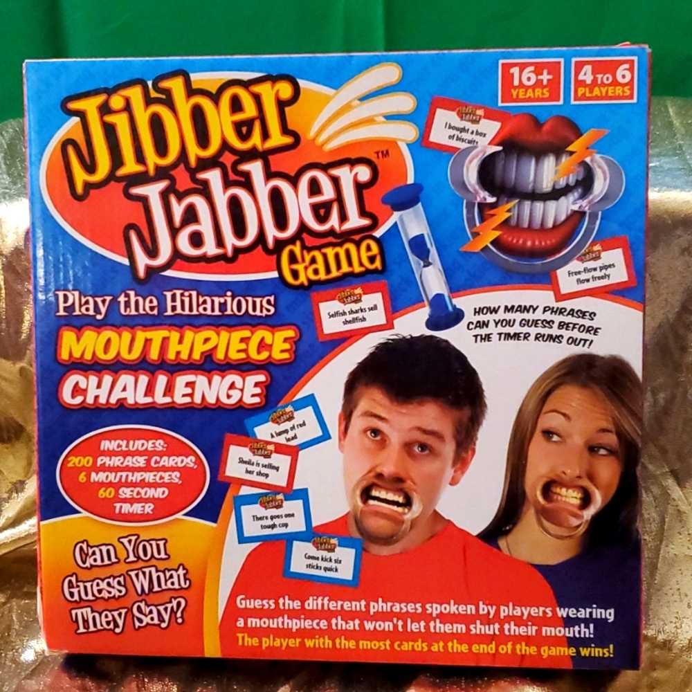 JIBBER JABBER GAME AGE 16+ YEARS